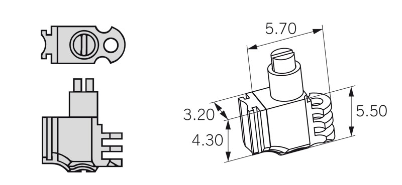 Geschiebe Conex vertikal