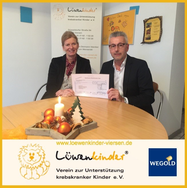 Unterstützung für Löwenkinder