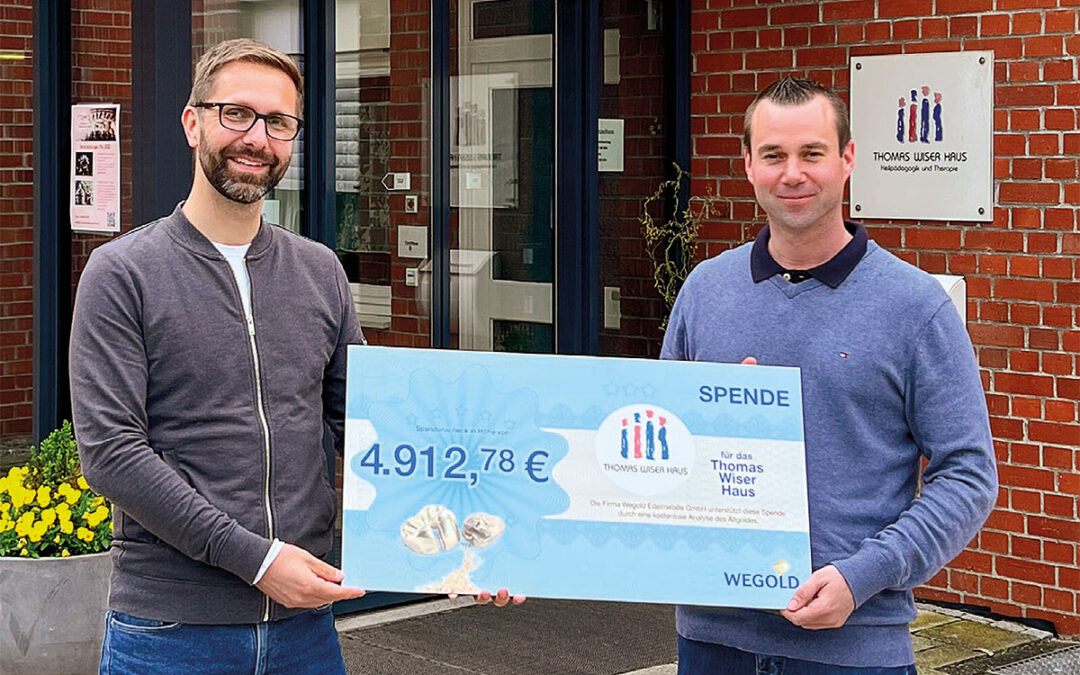 Altgold-Spende: Lastenrad für Kinderwohngruppe