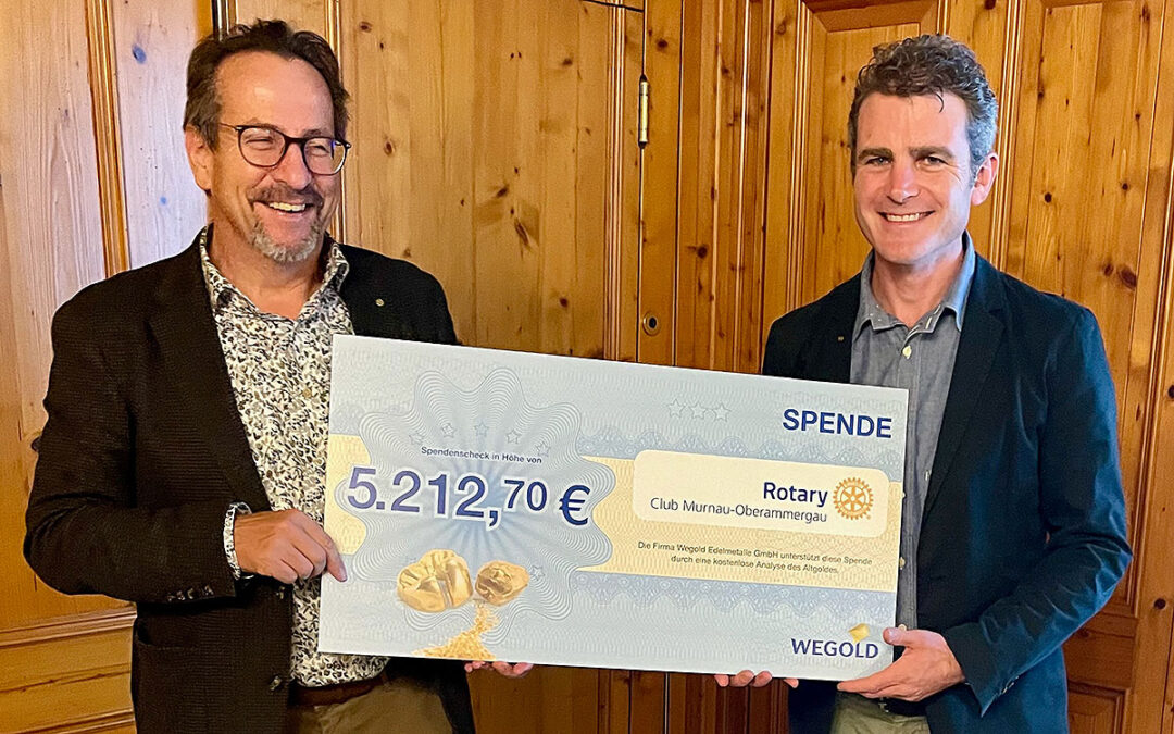 Zahngoldspende für Rotary-Club