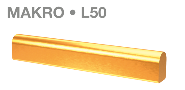 Dolder® Steg-Geschiebe E • makro • L50mm • 4,5g