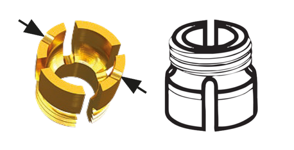 Dalbo®-PLUS • Lamellen-Retentionseinsatz E • Tuning