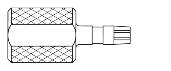 Rotex® Werkzeug • Steckschlüssel Gr. 1 • weiß