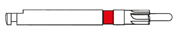 Rotex®-RD • Senkfräser • Gr. 3 • rot
