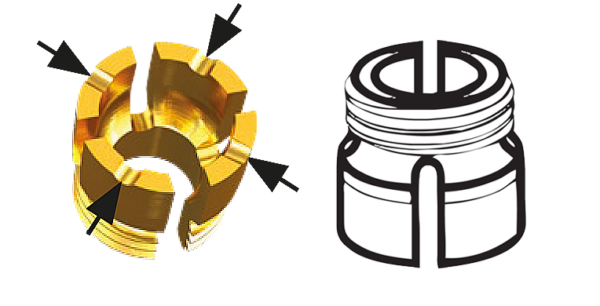 Dalbo®-PLUS • Lamellen-Retentionseinsatz E • Tuning extra-forte