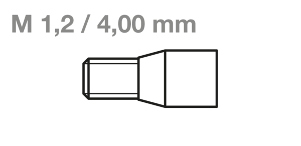 CM-Schraubensystem Innen6kant • Schraube O • M1,2 L4,0mm **Auslaufartikel**