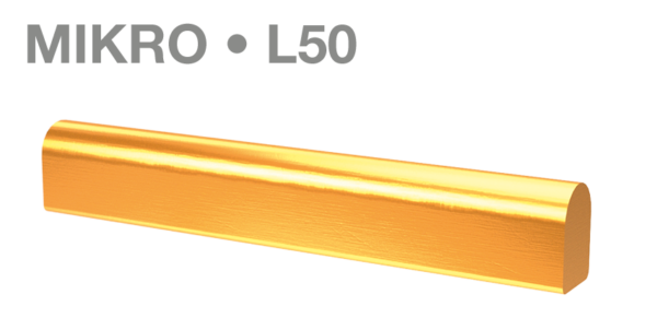 Dolder® Steg-Geschiebe E • mikro • L50mm • 2,5g